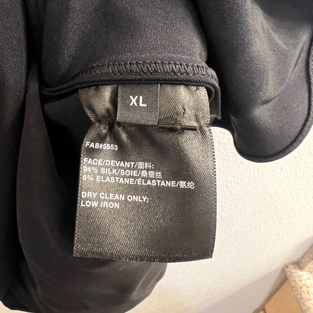 Lafayette 148 New York Silk Blouse XL - Picture 4 of 6